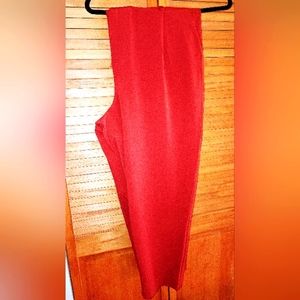 NWT TORRID Ribbon tie pants Dark Coral/Rust Women's 18